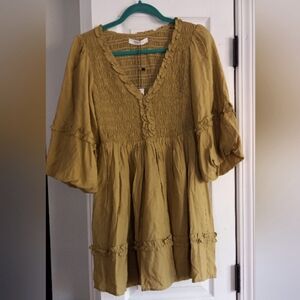 NWT MUSTARD SEED "PEAR-A-DISE COVE DRESS